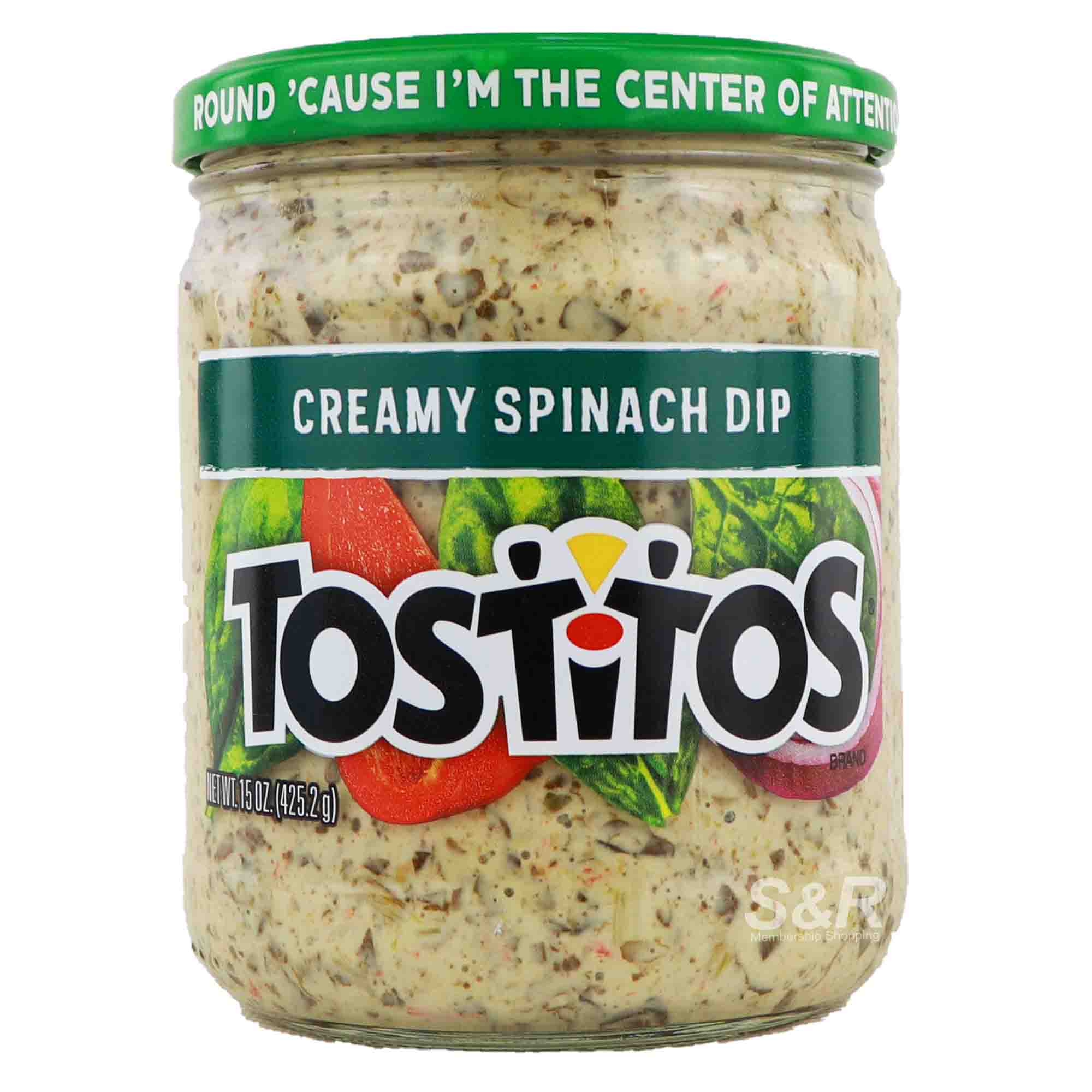 Tostitos Creamy Spinach Dip 425.2g Tostitos Creamy Spinach Dip 425.2g